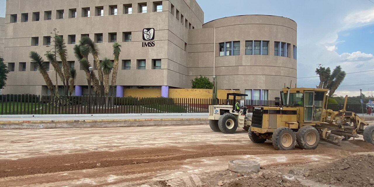 Avanza con más del 55 por ciento rehabilitación de accesos a la clínica 50 del IMSS