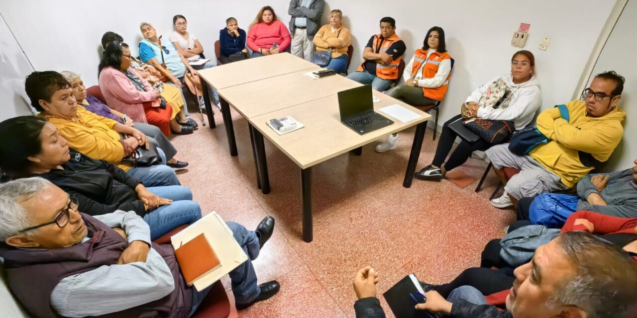 Gobierno de la Capital mantiene diálogo abierto y de colaboración con comerciantes de la Presa San José
