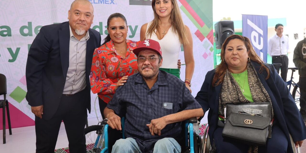 Gobierno estatal brinda más apoyo a personas con discapacidad