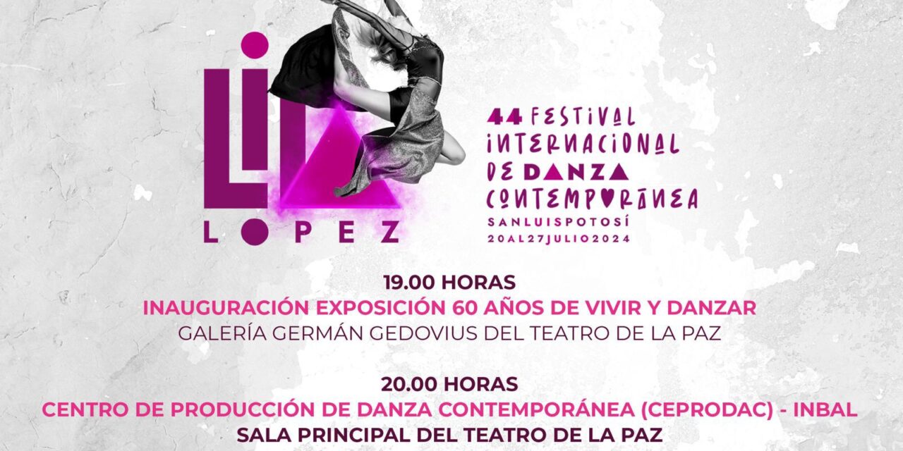 Por iniciar máxima fiesta de la danza contemporánea en San Luis Potosí