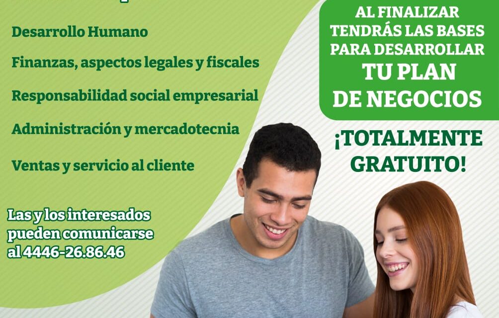 Con taller gratuito, ayuntamiento de Soledad impulsa la formalización de negocios
