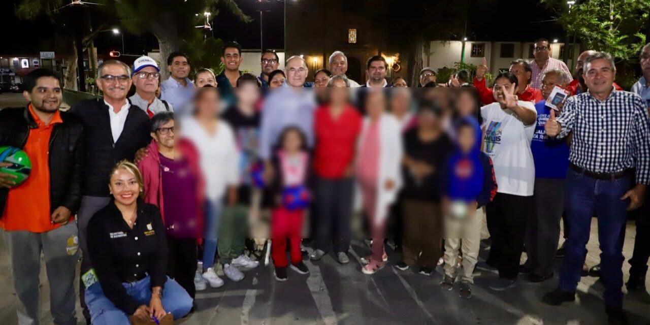 Alcalde Galindo refuerza la seguridad en San Juan de Guadalupe, con nuevo Alumbrado Táctico