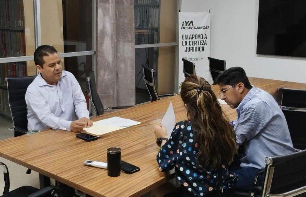 Estado y federación brindan certeza jurídica patrimonial a familias potosinas