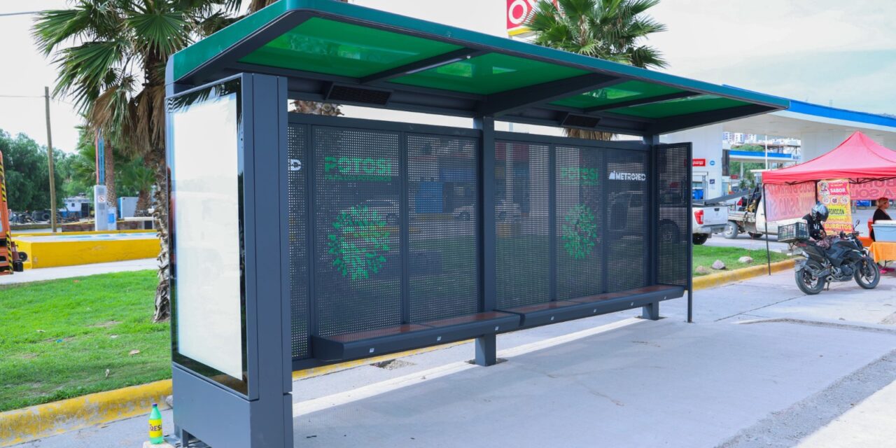 AVANZA INSTALACIÓN DE PARADORES DE METRORED EN CIRCUITO POTOSÍ