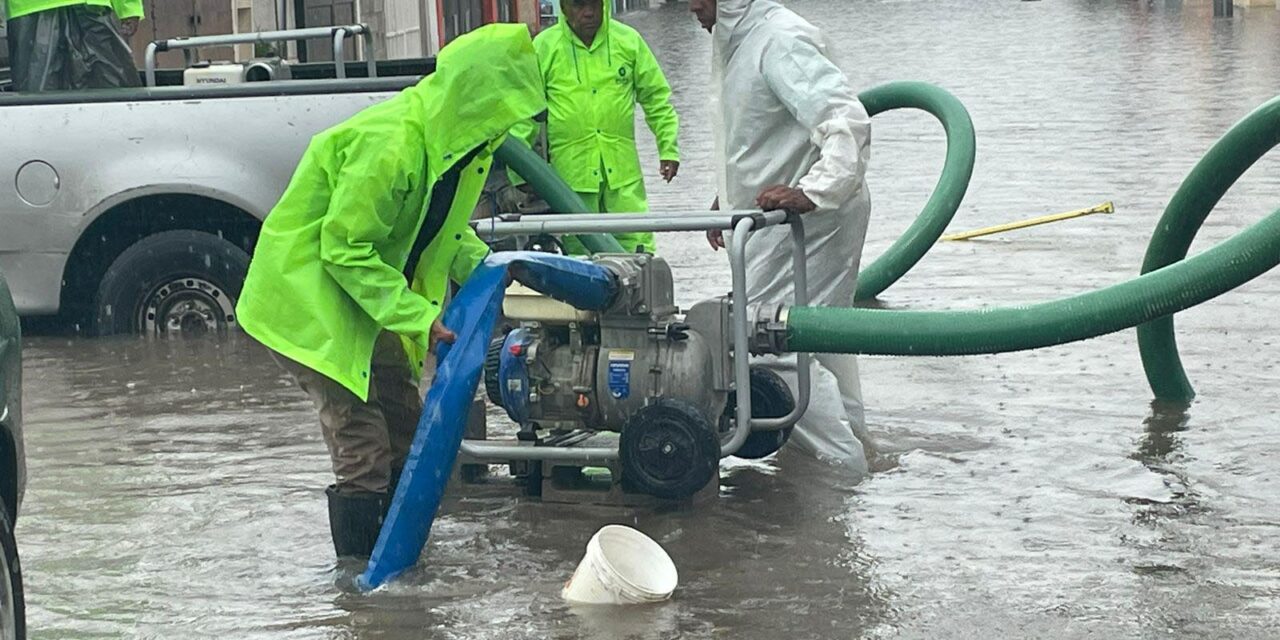Ayuntamiento de Soledad trabaja y atiende afectaciones por lluvias