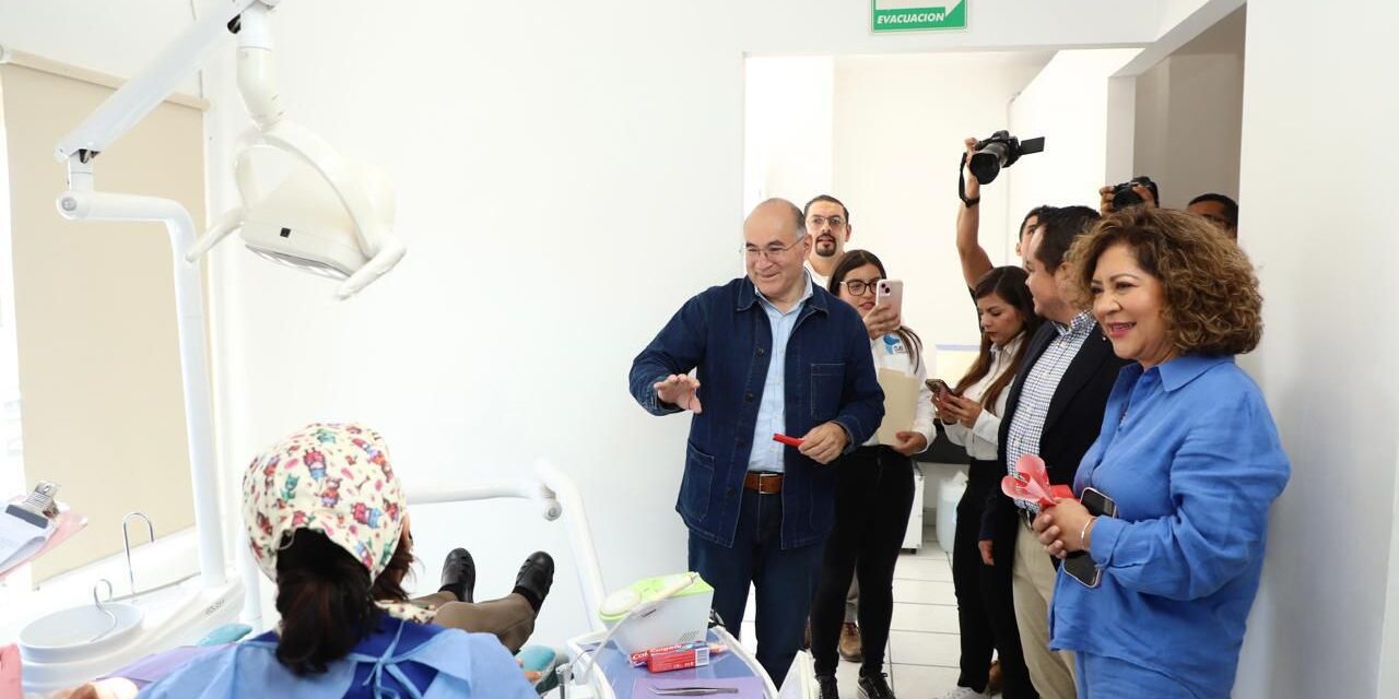 Recibe DIF Municipal  de SLP compresor de aire para aumentar la calidad en el servicio dental de la UBR Maravillas