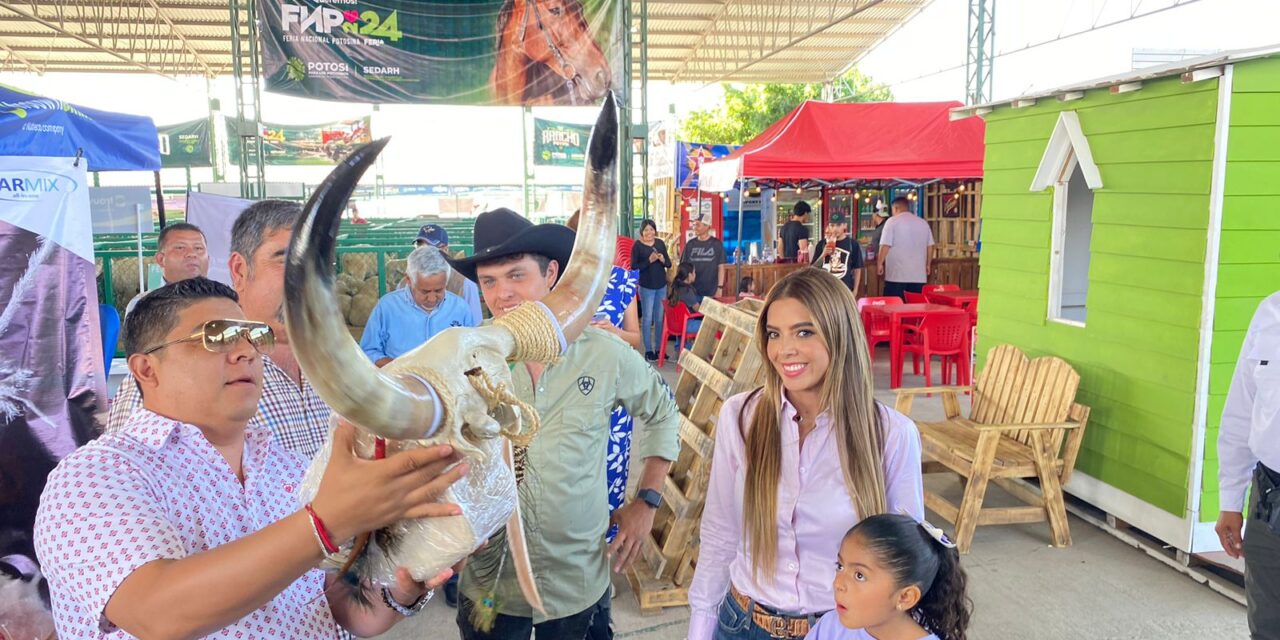 Impulsa Gobernador al campo potosino en la Fenapo