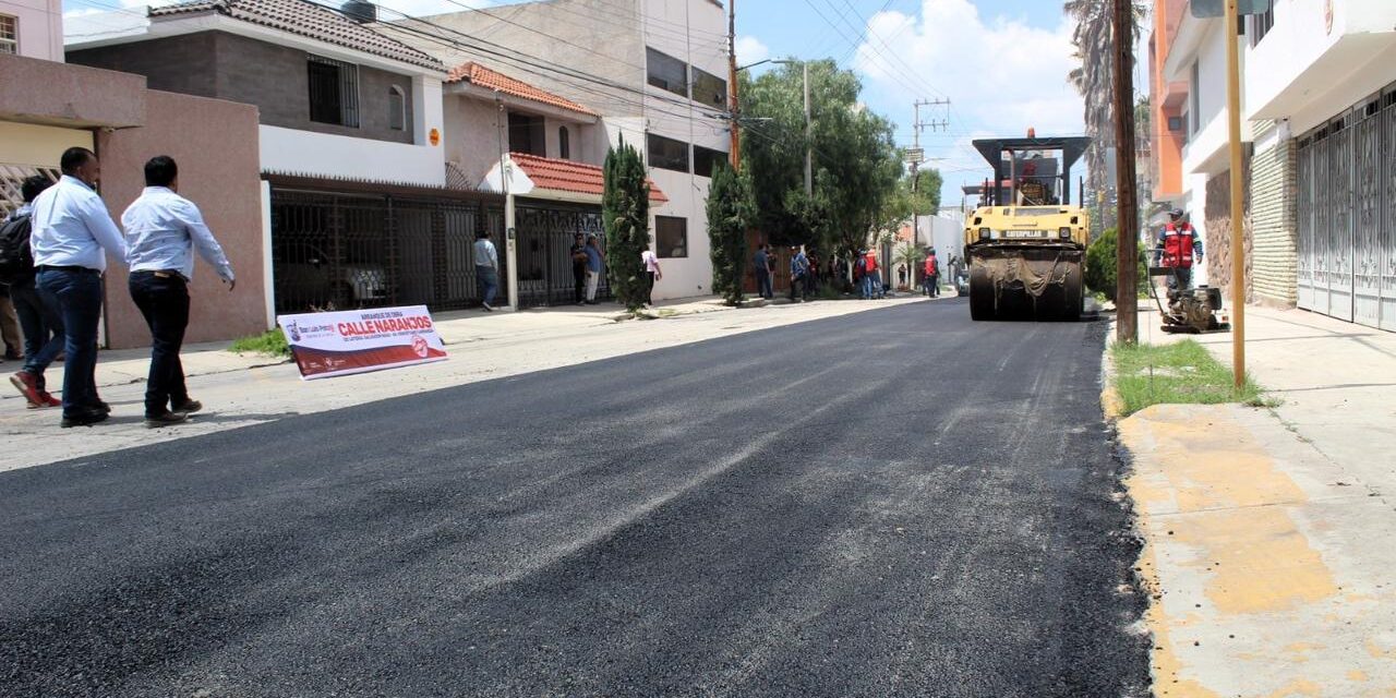 Vialidades Potosinas, el programa más importante de rehabilitación de calles y avenidas de la Capital