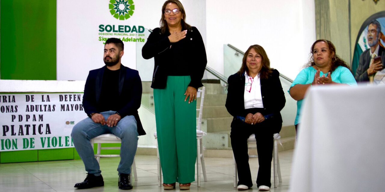 Soledad de GS recibe acciones estatales para fortalecer bienestar de adultos mayores