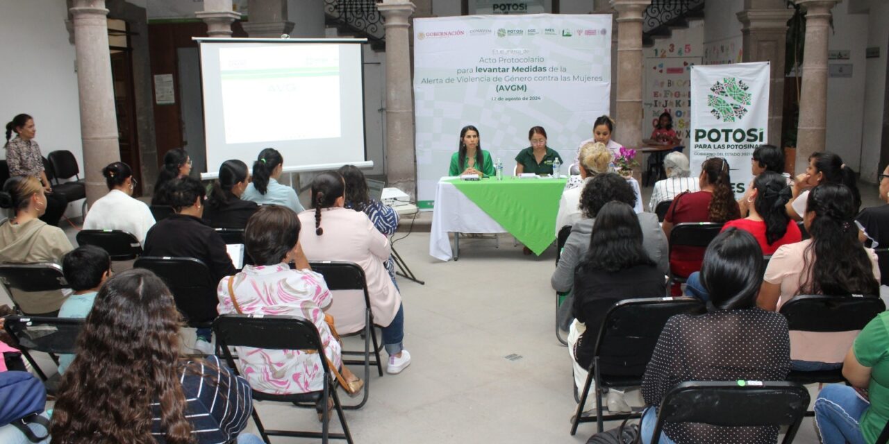 El estado brinda más apoyo a niñas, jóvenes y mujeres potosinas