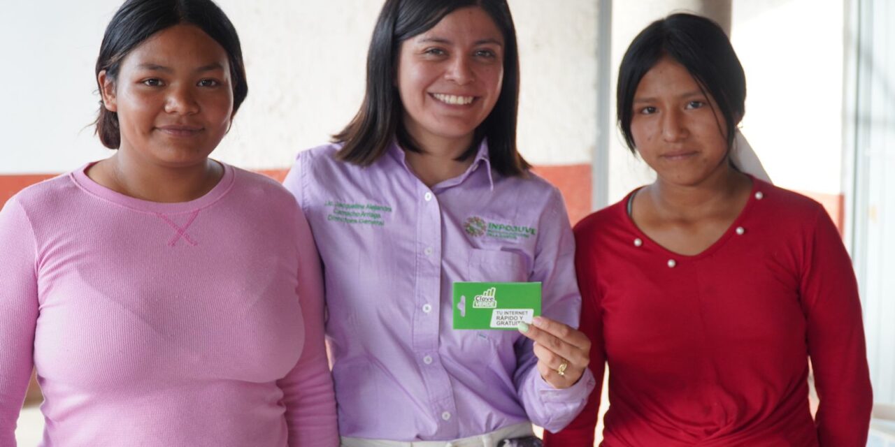 Gobierno estatal brinda apoyo a la juventud con internet gratuito