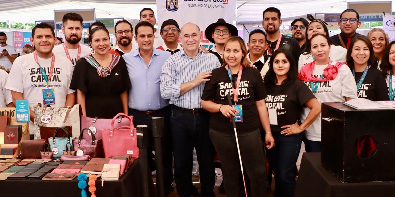 San Luis Capital participa con artesanos, expresiones artísticas y gastronomía en el Festival de Ciudades Mexicanas Patrimonio Mundial