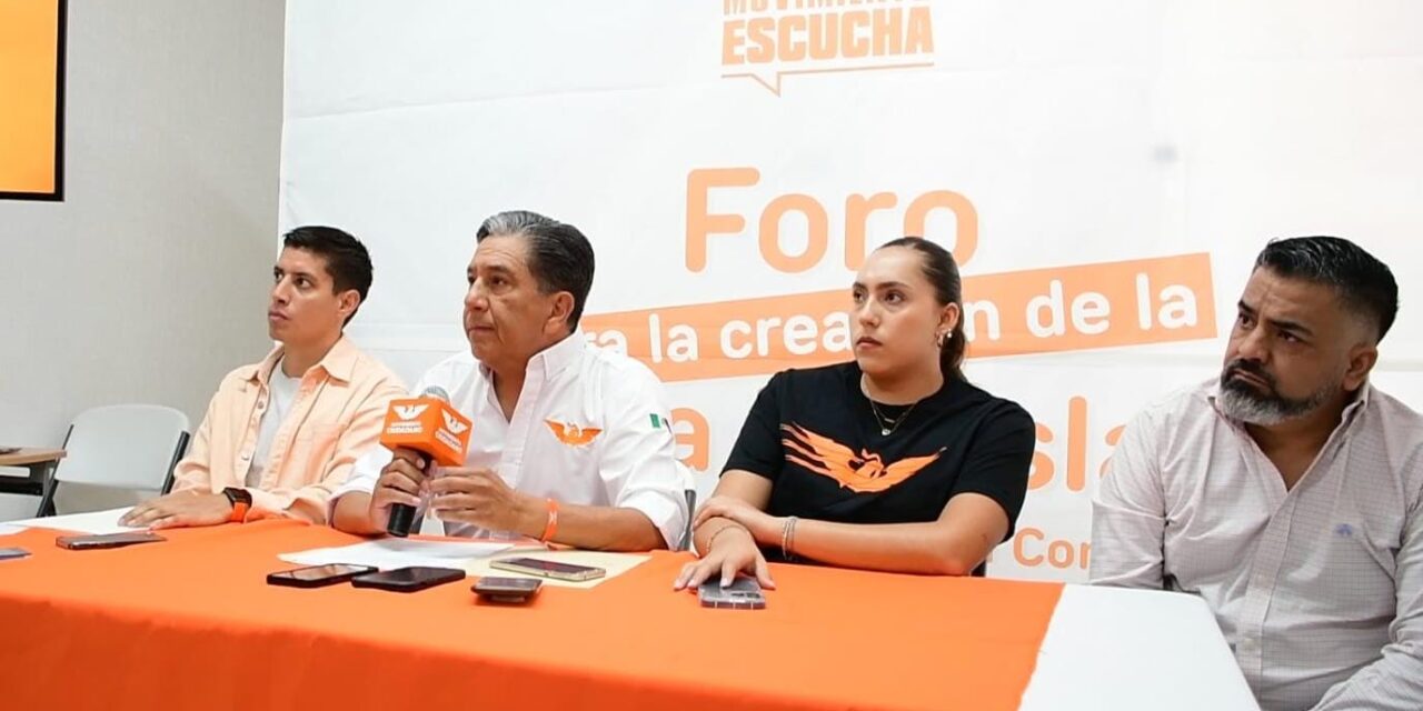 MC realizará foros en la Huasteca y zona Media para continuar integrando su agenda legislativa: Marco Gama