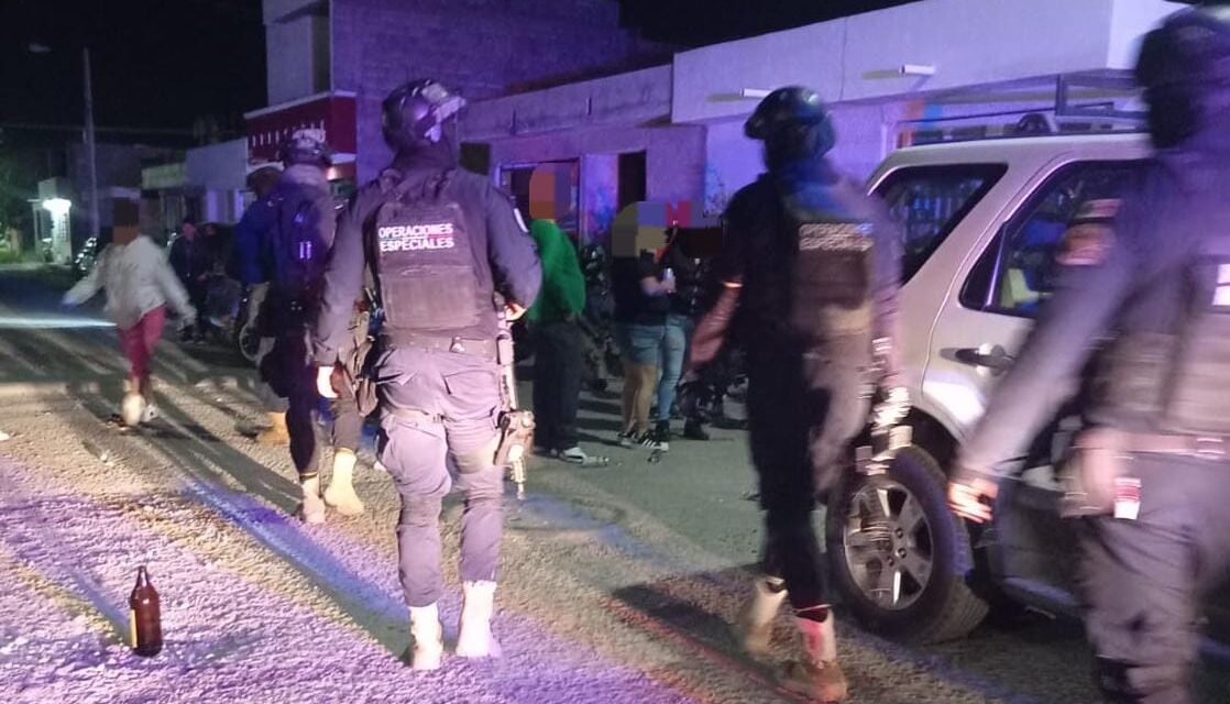 Seguridad Pública de Soledad cancela baile callejero, en “Operativo Contención” con GCE