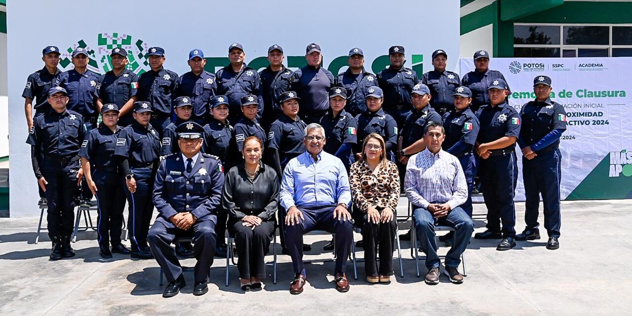 Soledad de GS fortalece su cuerpo policial con generación de agentes capacitados