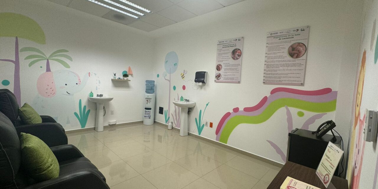 Gobierno estatal brinda más apoyo a mamás con sala de lactancia en la Secretaría de Salud&nbsp;