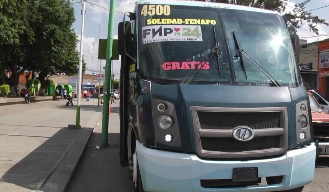 Soledenses elogian y disfrutan de transporte gratuito a la Fenapo