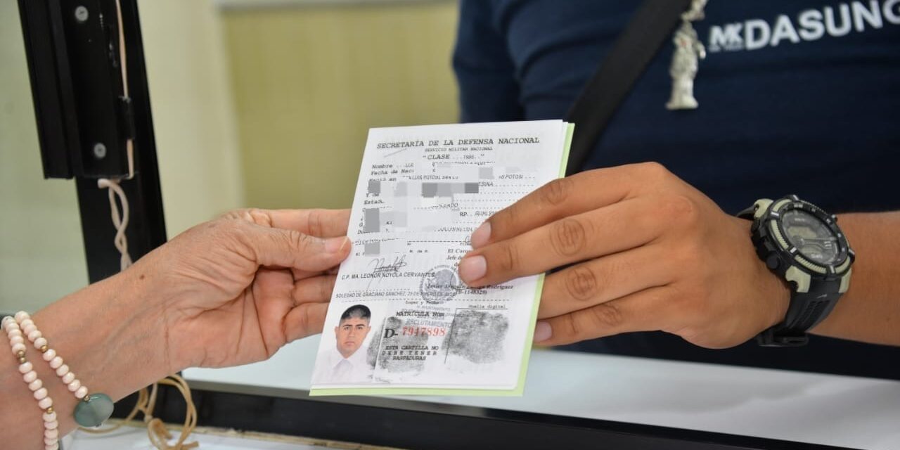 Jóvenes soledenses tienen hasta el 15 de octubre para el trámite de cartilla militar: Ayto de Soledad
