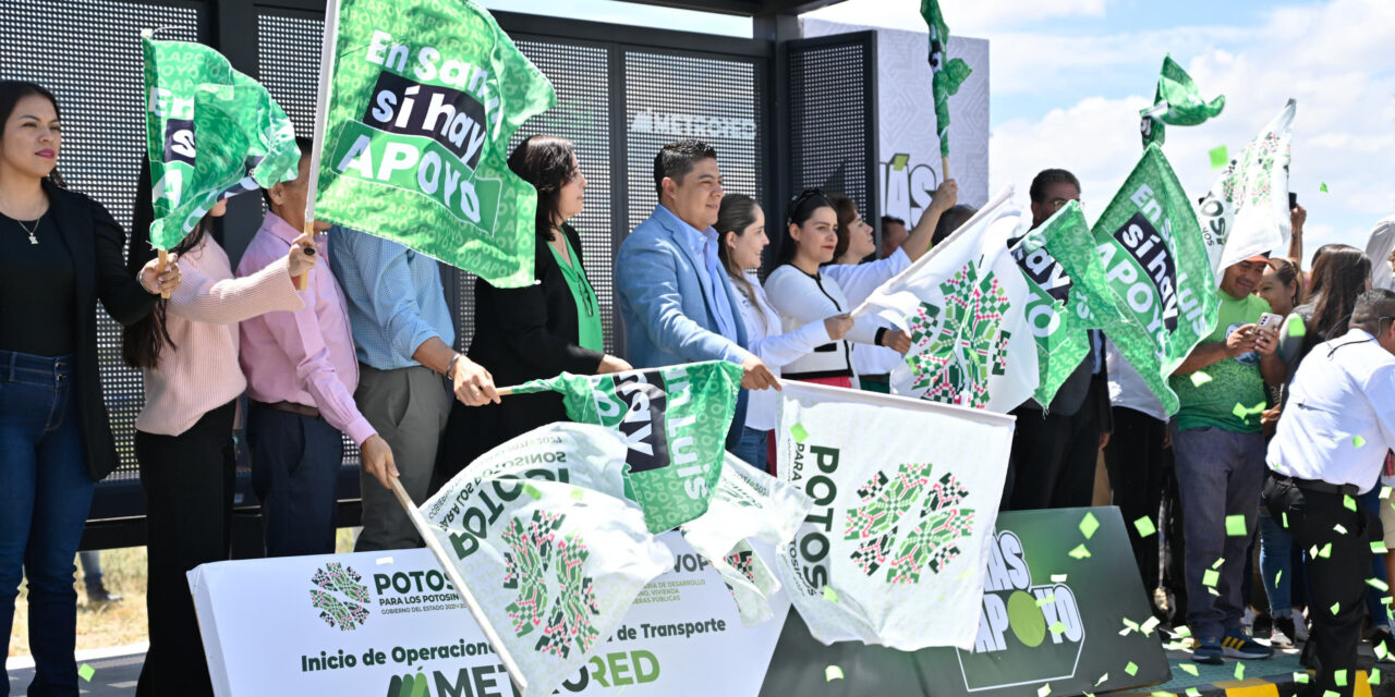 Ricardo Gallardo arranca nueva ruta de MetroRed hasta Ciudad Satélite