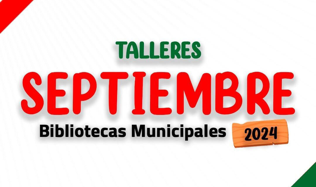 Bibliotecas Públicas del Gobierno de la Capital tienen abiertos talleres para todo el público