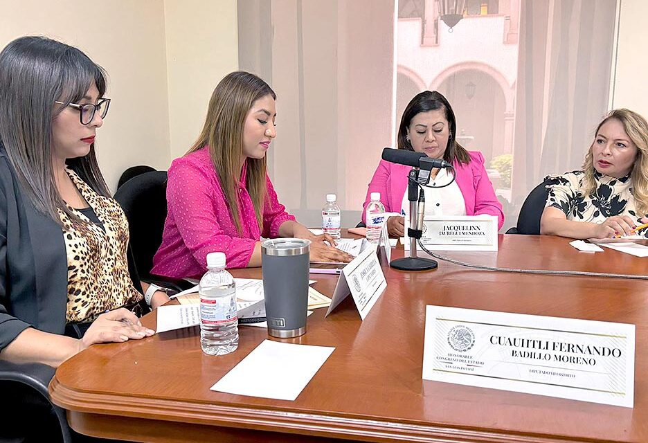 Se instaló formalmente la Comisión de Igualdad de Género del Congreso del Estado