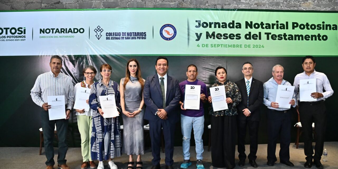 Gobierno estatal arranca Jornadas Notariales y del Testamento 2024