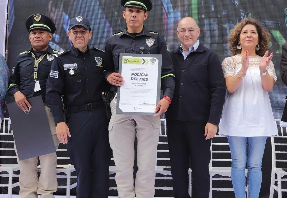 Policía Municipal de San Luis Capital, entre las 10 mejor calificadas de todo México