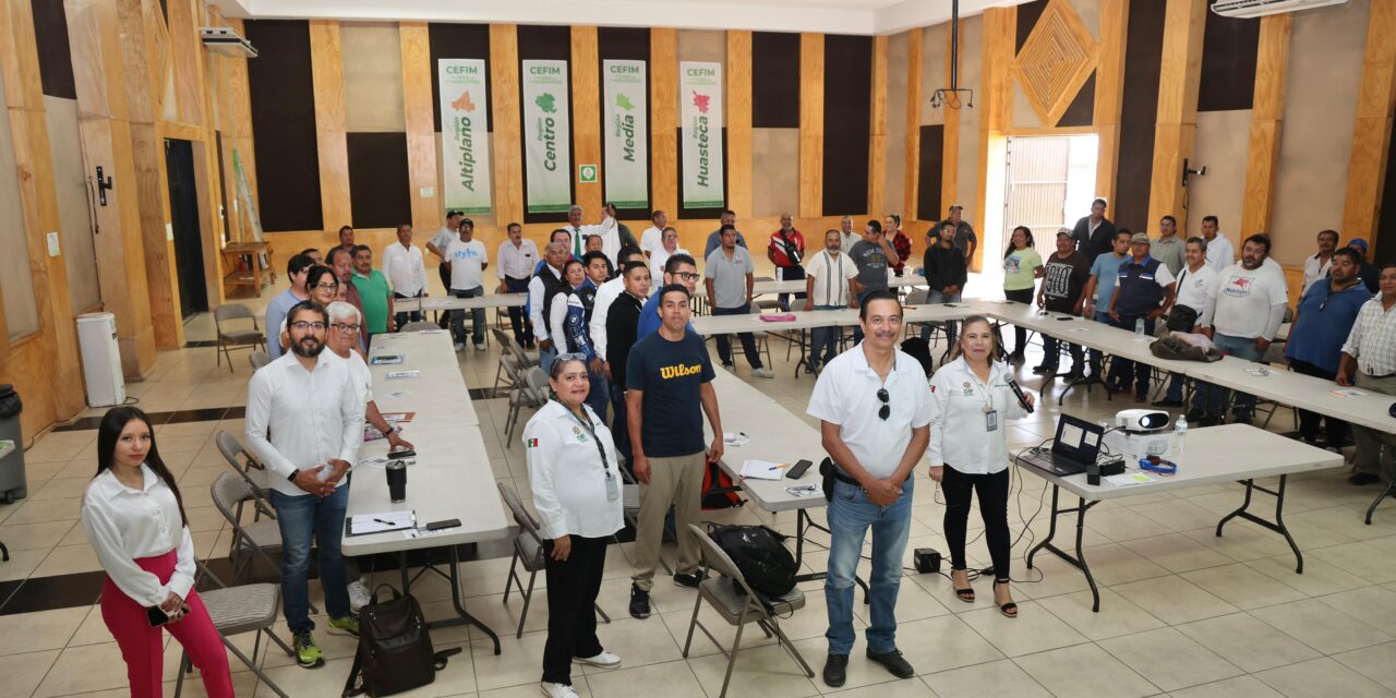 Gobierno del Estado capacita a operadores de transporte público