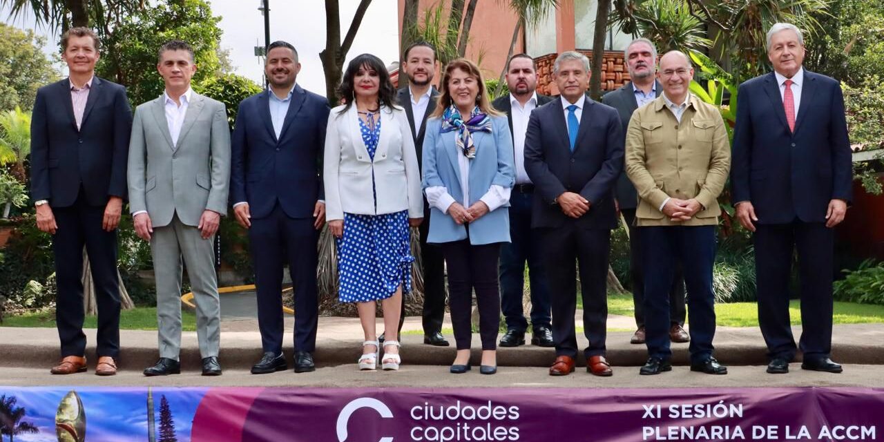 Ante la Asociación de Ciudades Capitales de México, Alcalde Galindo resalta importancia del desarrollo urbano ordenado