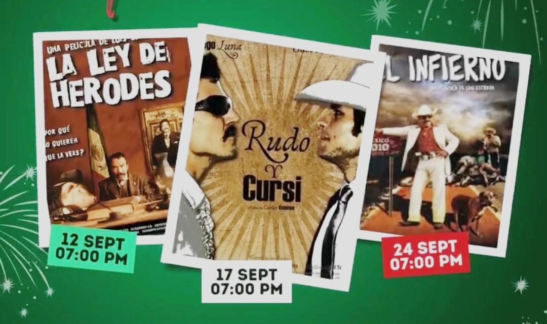 Ayuntamiento de Soledad de GS celebra el mes patrio con cine mexicano