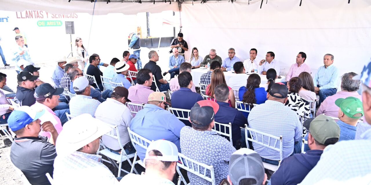 Ejecutivo del estado impulsa actividad agrícola en el Altiplano