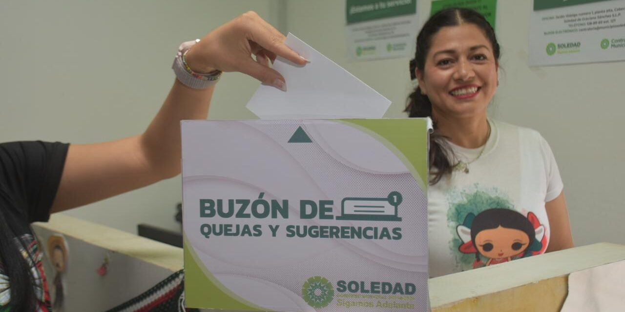 Durante tercer año, Soledad de GS avanza en transparencia, eficiencia y atención ciudadana