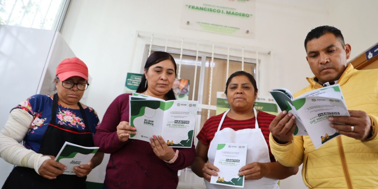 DIF estatal brinda orientación alimentaria a familias potosinas