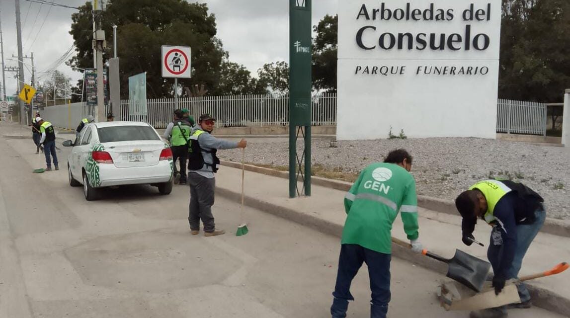 Municipio de Soledad favorece imagen urbana en Circuito Potosí con jornadas de limpieza
