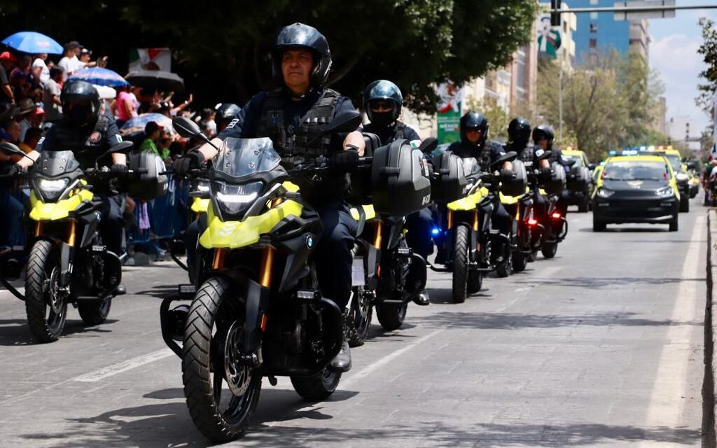 SSPC de la Capital tiene listo el operativo vial por Desfile conmemorativo de la Independencia de México