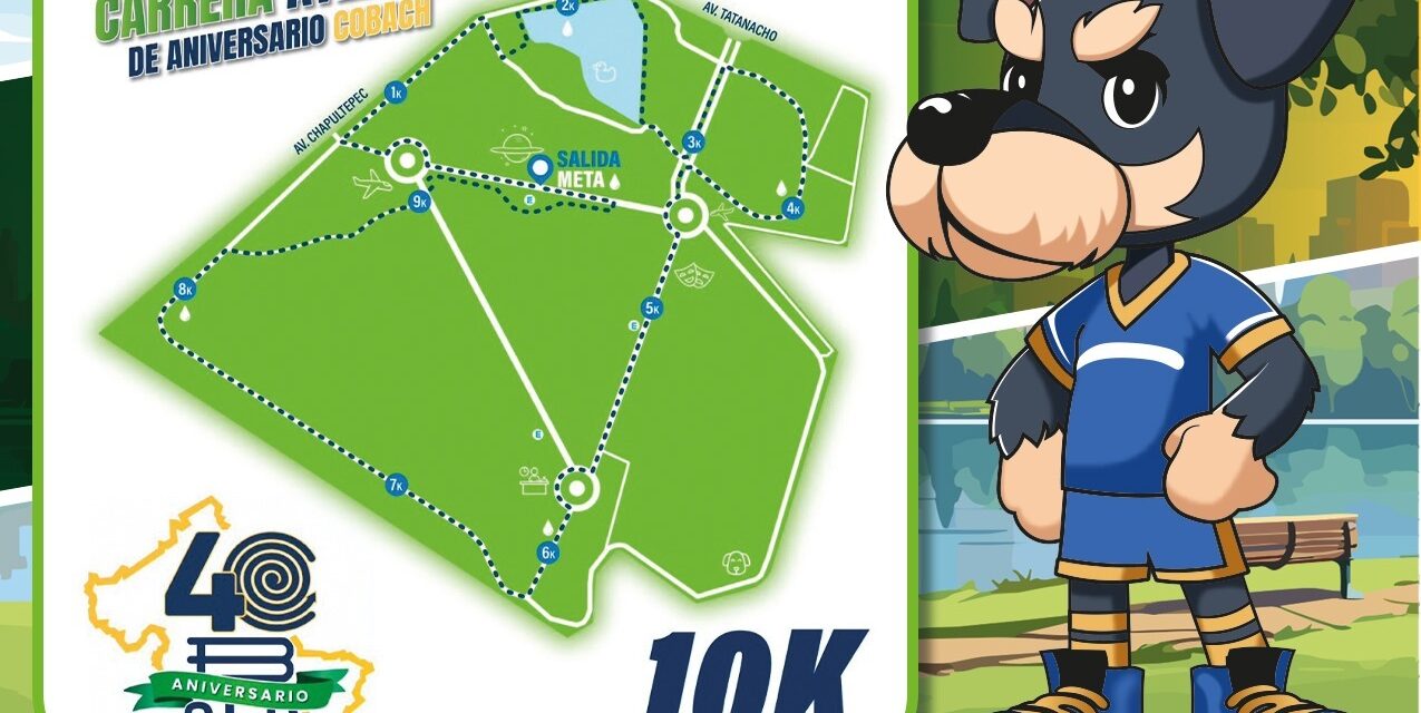 Cobach invita a su XL carrera atlética de aniversario