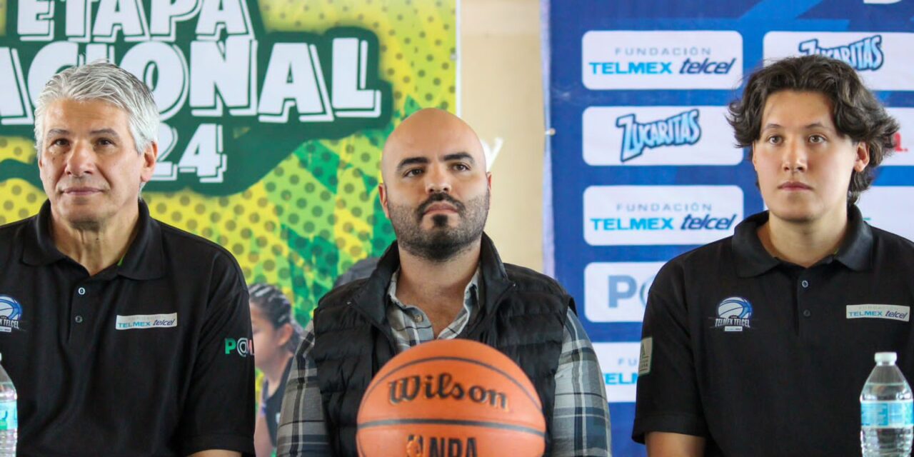 Etapa nacional de liga Telmex Telcel de basquetbol será en SLP