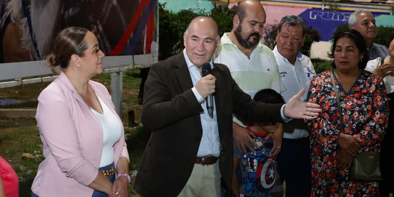 Alcalde Galindo enciende Alumbrado Táctico en Salvador Nava y avenida Juárez