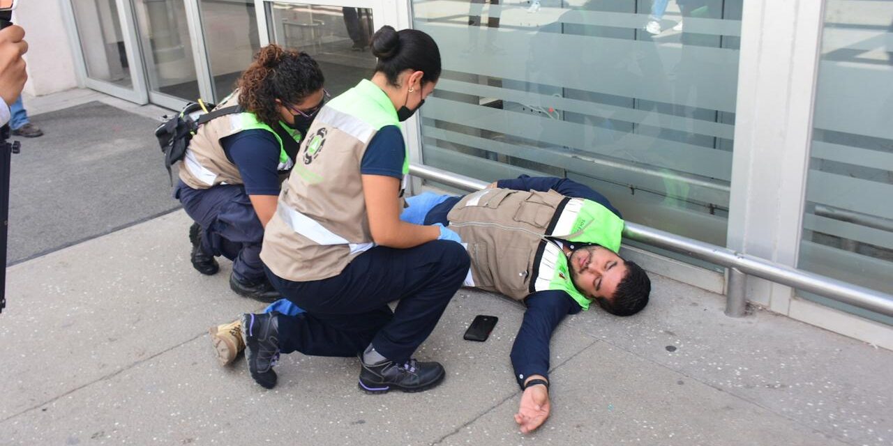 Soledad de GS lleva a cabo simulacro de sismo con atenta participación ciudadana