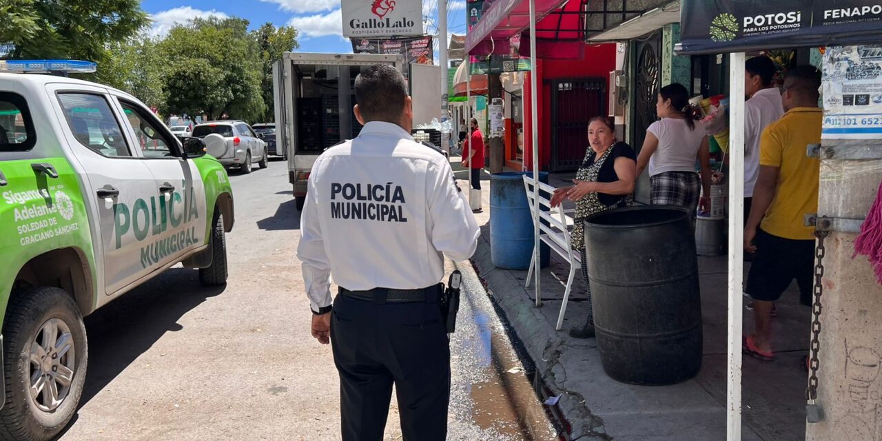 Dirección de Tránsito Vial de Soledad comenzó “Operativo Barredora”