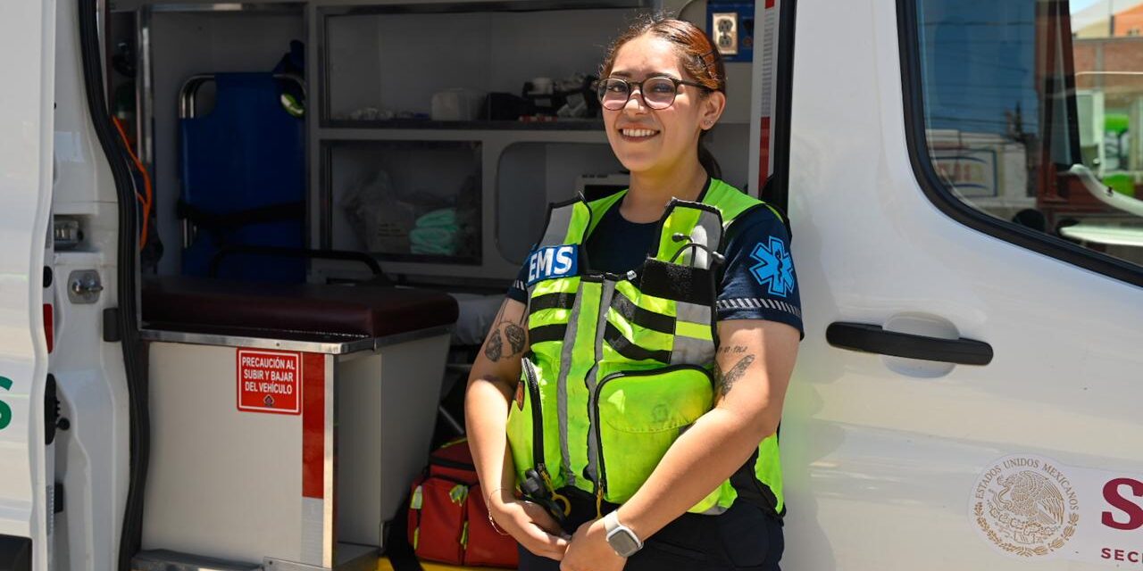 Ayuntamiento de Soledad destaca liderazgo femenino en equipo de paramédicos de protección civil