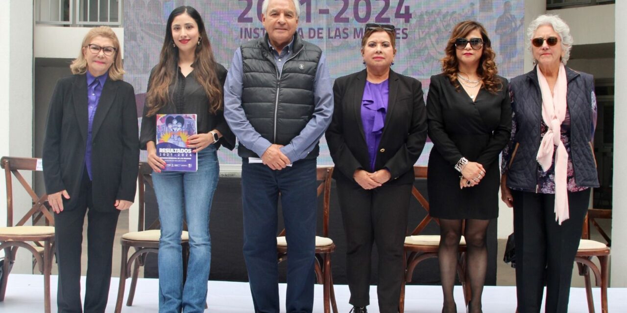 Instancia de las Mujeres presenta sus resultados de actividades 2021-2024