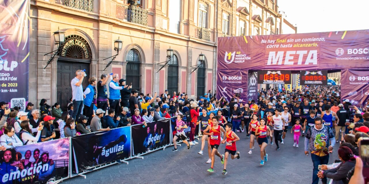 Carrera de Convivencia 5K, una fiesta atlética de la UASLP para la sociedad
