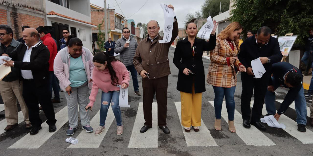 En el 17 Día de Talacha en El Saucito, Alcalde Galindo entrega rehabilitación integral de calle La Joya