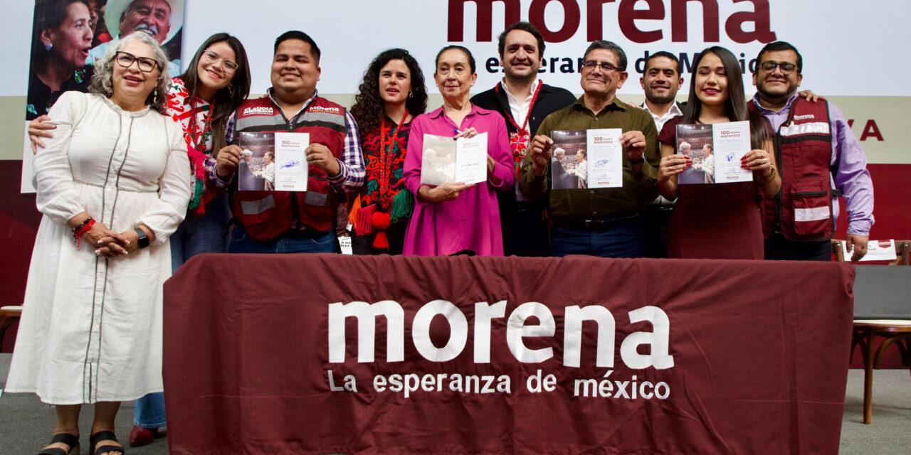 Morena buscará que San Luis Potosí se pinte de guinda en 2027