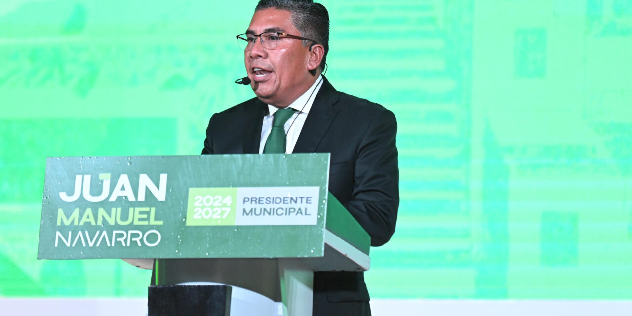 Juan Manuel Navarro inicia su gobierno que promete cercanía, experiencia y buenos resultados