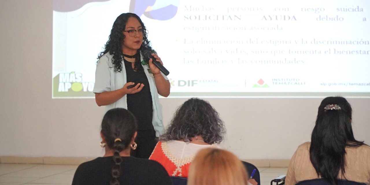 Gobierno estatal fortalece acciones en salud mental