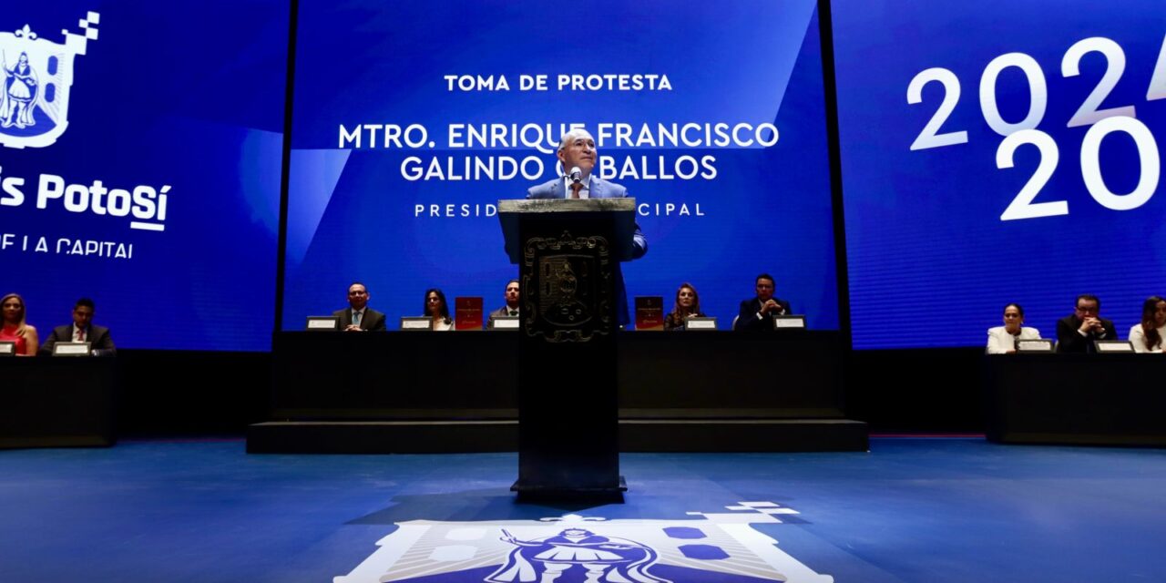 La Historia Continúa: Enrique Galindo toma protesta como alcalde reelecto