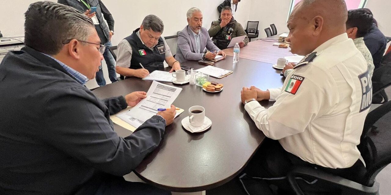 Alcalde Navarro Muñiz presenta análisis de nuevas estrategias preventivas