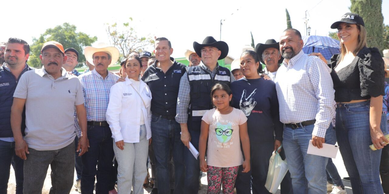 En intensa gira por Bocas, Alcalde Galindo realizó compromisos en materia de agua, campo e infraestructura